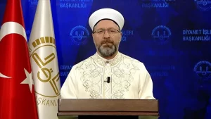 Diyanet İşleri Başkanı Erbaş koronavirüse yakalananların şifa bulması için dua