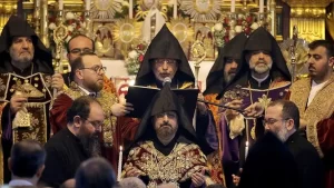 Türkiye Ermenileri 85. Patriği olarak seçilen Sahak Maşalyan, Kumkapı'daki Meryem