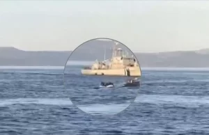 AB Sınır Güvenliği Ajansı Frontex'in Yunanistan'ın mültecileri açık denize geri