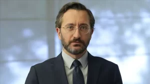 İletişim Başkanı Fahrettin Altun, "İsrail polisinin, Kudüs'te Yusufiye Mezarlığı'ndaki TİKA