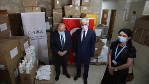 TİKA Filistin Koordinatörü Ahmet Refik Çetinkaya, AA muhabirine yaptığı açıklamada,