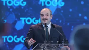 Sanayi ve Teknoloji Bakanı Mustafa Varank, "Çevre dostu akıllı otomobilimiz,