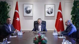 Cumhurbaşkanı Yardımcısı Fuat Oktay'ın başkanlığında, yeni tip koronavirüs (Kovid-19) salgınına