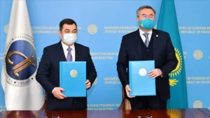 Kazakistan Dışişleri Bakanlığından yapılan açıklamaya göre, Uluslararası Türk Akademisi ile