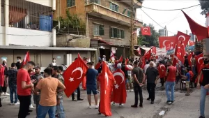 Lübnan'ın başkenti Beyrut'ta, geçen hafta Ermeni bir grup tarafından Türk