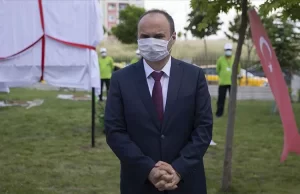 Edirne Valisi Ekrem Canalp, bir aya yakındır Edirne'de koronavirüse ilişkin