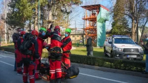 Novi Grad Belediyesinde düzenlenen teslim törenine katılan Türkiye'nin Saraybosna Büyükelçisi