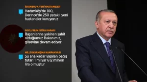Cumhurbaşkanı Erdoğan, "17 Nisan Cuma gecesi saat 24.00'ten 19 Nisan