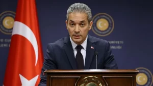 Dışişleri Bakanlığı Sözcüsü Aksoy, Yunanistan'ın, Meis Adası'na askeri sevkiyat yapmasına