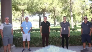 Antalya'nın Serik ilçesi Belek Turizm Merkezi'ndeki Cornelia Diamond Otel'in golf
