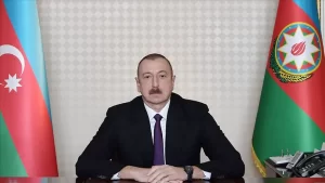 Azerbaycan Cumhurbaşkanı İlham Aliyev, Azerbaycan ordusunun topraklarını kurtarmak için başlattığı