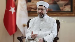 Diyanet İşleri Başkanı Prof. Dr. Ali Erbaş, İsveç'in başkenti Stockholm'ün