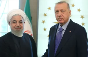 Cumhurbaşkanı Recep Tayyip Erdoğan, İran Cumhurbaşkanı Hasan Ruhani ile bir