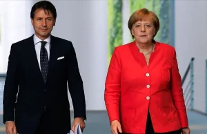Almanya Başbakanı Angela Merkel, İtalya Başbakanı Giuseppe Conte ile Meseberg'de