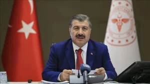 Sağlık Bakanı Fahrettin Koca, Sağlık Bakanlığı Bilkent Yerleşkesi'nde, Koronavinüs Bilim