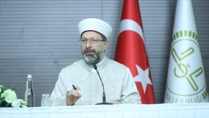 Diyanet İşleri Başkanı Ali Erbaş, manevi destek ya da tebrik