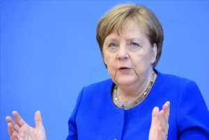 Almanya Başbakanı Angela Merkel, yeni tip koronavirüsün (Kovid-19) yayılmasının azaltılması