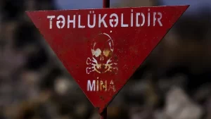 Azerbaycan Başsavcılığından yapılan açıklamada, işgalden kurtarılan Fuzuli ilinin Aşağı Seyitahmetli