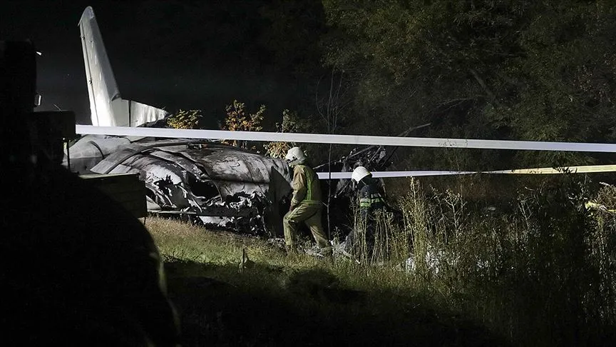 Ukrayna'da askeri uçağın düşmesi sonucu ölenlerin sayısı