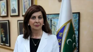 Sırbistan'daki Boşnak Ulusal Konseyi (BNV) Başkanı Jasmina Curic, Türkiye Cumhurbaşkanı