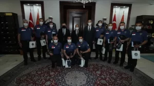 Emniyet Genel Müdürlüğü, "Sıla Yolu Projesi" kapsamında 11 Türk polisinin,