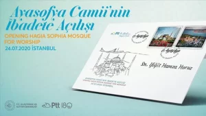 Ulaştırma ve Altyapı Bakanlığının, Ayasofya-i Kebir Cami-i Şerifi'nin ibadete açılmasının