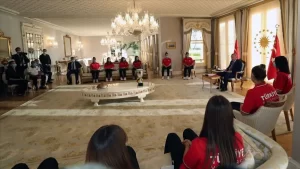 Türkiye Cumhurbaşkanı Recep Tayyip Erdoğan, 2020 Genç Kızlar Avrupa Voleybol