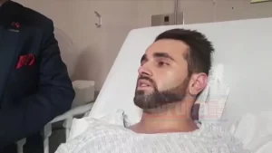 Christchurch   Yeni Zelanda'daki terör saldırısında yaralanan Mustafa Boztaş, bacağına