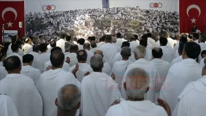 Kutsal topraklarda her dil, renk ve ırktan yaklaşık 2 milyonu