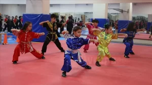 Türkiye Wushu Kung Fu Federasyonunca geçen ay 15 Temmuz şehitleri