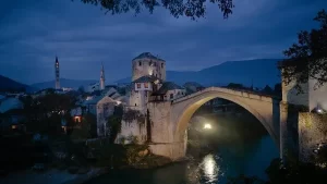 Mostar'daki tarihi Karagöz Bey Medresesi açıldı   Bosna Hersek'in Mostar