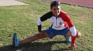 Milli atlet Salih Korkmaz, Belarus'ta katıldığı Uluslararası Yürüyüş Şampiyonası'nda elde