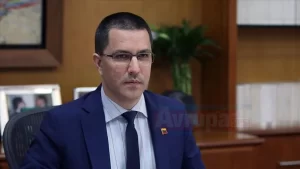 Venezuela Dışişleri Bakanı Arreaza, "Cumhurbaşkanı Erdoğan'a uluslararası hukuka ve barışa