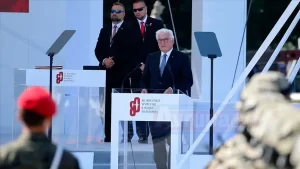 Almanya Cumhurbaşkanı Frank-Walter Steinmeier, İkinci Dünya Savaşı'nın başlamasının 80. yılı