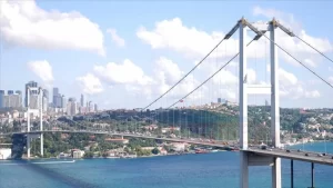 Ulaştırma ve Altyapı Bakanı Turhan "Fatih Sultan Mehmet Köprüsü'nün birinci