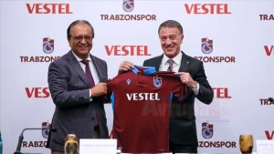 Trabzonspor Kulübü, forma göğüs sponsorluğu için Vestel Şirketler Grubu ile