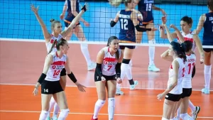 A Milli Kadın Voleybol Takımı, 2019 Avrupa Şampiyonası çeyrek finalinde