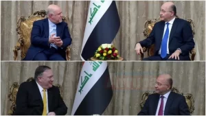   Irak Başbakanı Adil Abdulmehdi, İran Petrol Bakanı Bijen Namdar