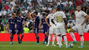 La Liga'nın 2. haftasında Real Madrid sahasında oynadığı maçta Valladolid