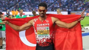 Milli atlet Yasmani Copello Escobar, Elmas Lig'in (Diamond League) Birmingham