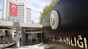 Dışişleri Bakanlığından yapılan yazılı açıklamada, "Kudüs'ün demografik yapısını değiştirmeye yönelik