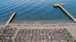 Bu yıl günlük gelen turist rekorlarının kırıldığı turizmin başkenti Antalya'da,