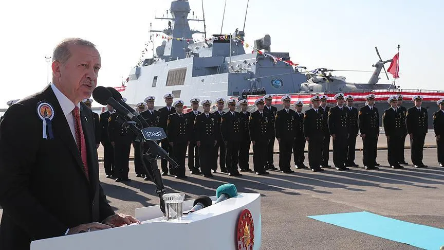 “Doğu Akdeniz’deki doğal kaynakların gasp edilmesine yönelik girişimleri kesinlikle kabul etmeyeceği