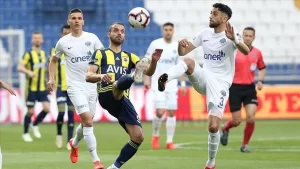   Spor Toto Süper Lig'in 31. haftasında Fenerbahçe, konuk olduğu