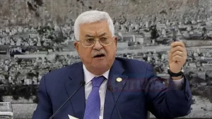 Filistin Devlet Başkanı Mahmud Abbas, işgal altındaki Batı Şeria’nın Ramallah