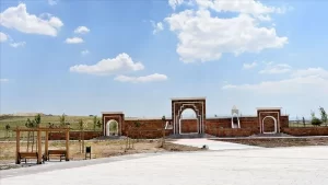Muş'un Malazgirt ilçesi, yapımı devam eden "Malazgirt Meydan Muharebesi Tarihi