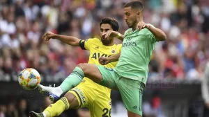 Fenerbahçe, Almanya'da düzenlenen Audi Kupası'ndaki ikinci maçında İspanya'nın Real Madrid