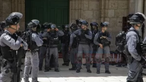 İsrail polisi eşliğindeki 123 fanatik Yahudi, işgal altındaki Doğu Kudüs'te