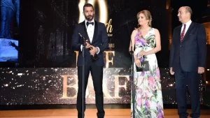Oyuncu Barış Arduç, Lübnan'da bu yıl 10'uncusu düzenlenen Beyrut Uluslararası