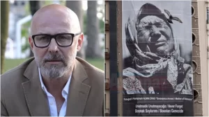Istanbul Srebrenitsa soykırımının sembol fotoğraflarından "Srebrenitsa Annesi"ni çeken fotoğraf sanatçısı